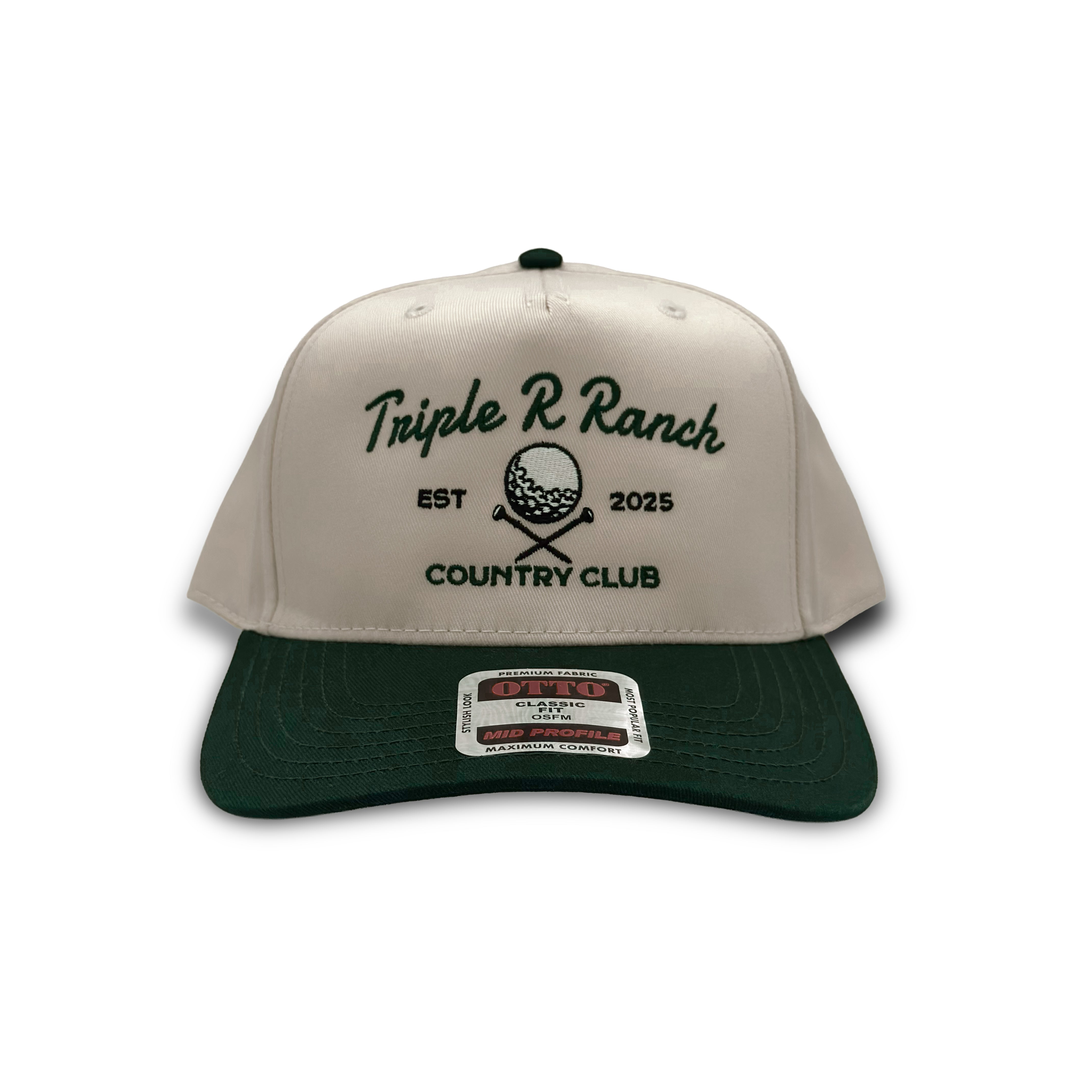 The Birdie - Dark Green – TRIPLE R HAT COMPANY LLC